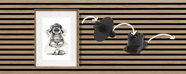 Panel-viser-billedophaeng-anvendelse-Black-low-res Accessory – Picture Hangers
